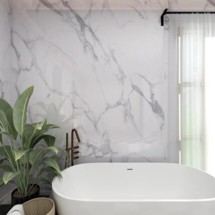 Spc Wall Glossy DN9121 Marbre Blanc GLOSSY