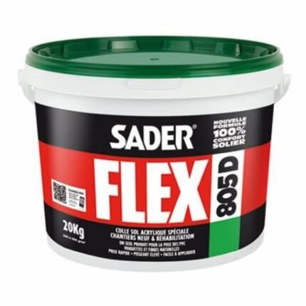 COLLE ACRYLIQUE POUR SOL PVC, MOQUETTE, ... (20kg)