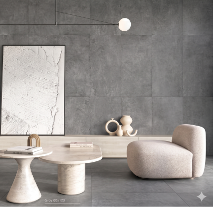 BIBULCA GREY OUTDOOR 60X120